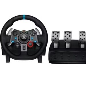 Logitech G29 Driving Force Racing Wheel and Pedals for PlayStation 4/5/PC